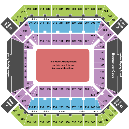 Raymond James Stadium Karol G Seating Chart